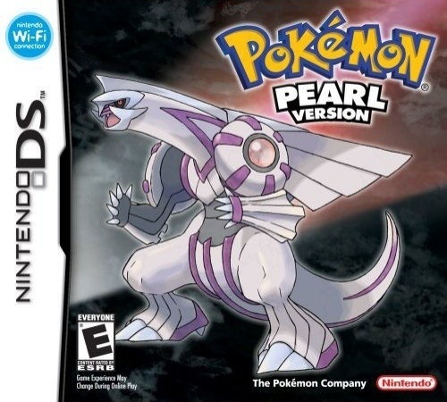Pokemon Pearl box art for Nintendo DS